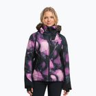 Kurtka snowboardowa damska ROXY Jet Ski Premium true black pansy pansy