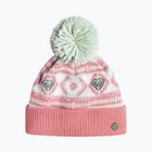 Czapka zimowa dziecięca ROXY Silver Speke Girl Beanie dusty rose