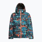 Kurtka snowboardowa dziecięca Quiksilver Mission Printed Youth building moutains grenadine