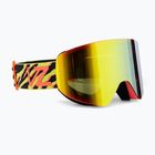 Gogle snowboardowe VonZipper Encore tiger tear red/yellow chrome