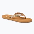 Japonki damskie ROXY Porto Raffia II multi/olive
