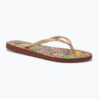 Japonki damskie ROXY Bermuda Print brown combo