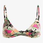 Góra od stroju kąpielowego ROXY Printed Beach Classics Tri anthracite palm song s