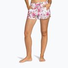 Szorty kąpielowe damskie ROXY Wave Printed 2 white happy tropical swim