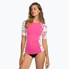 Koszulka do pływania damska ROXY Lycra Printed white happy tropical swim