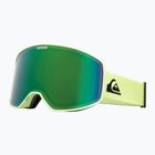 Gogle snowboardowe Quiksilver Storm black celery/ green ml