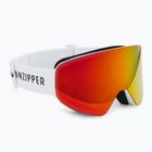 Gogle snowboardowe VonZipper Encore white/wildlife fire chrome