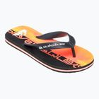 Japonki dziecięce Quiksilver Molokai Art 25 Youth fiery coral wordblock