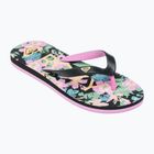 Japonki dziecięce ROXY Tahiti VII black/pink stencil