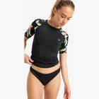 Koszulka do pływania damska ROXY Lycra Printed anthracite island escape