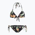Strój kąpielowy dwuczęściowy damski ROXY Printed Beach Classics Tiki Tri anthracite island escape