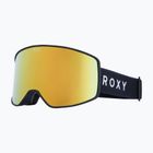Gogle snowboardowe damskie ROXY Storm W black/clux ml pink gold
