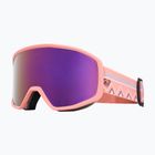 Gogle snowboardowe damskie ROXY Izzy coral chic/clux ml l purple