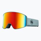 Gogle snowboardowe męskie Quiksilver Storm MG dark ivy/clux ml red