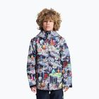 Kurtka snowboardowa dziecięca DC Basis Print Youth outer world black