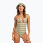 Strój kąpielowy jednoczęściowy damski ROXY Dreamer HI oil green say it with stripes