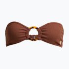 Góra od stroju kąpielowego ROXY Sunshine Bandeau cappuccino
