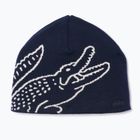 Czapka zimowa Lacoste RB3021 navy blue/flour