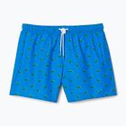 Szorty kąpielowe męskie Lacoste MH7188 gipsy blue/multico
