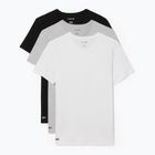 Koszulka męska Lacoste TH9007 3-pak white/silver chine/black
