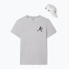 Koszulka męska + czapka Lacoste TH1044 silver chine/ navy blue