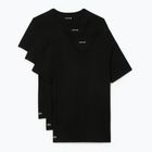 Koszulka męska Lacoste TH9008 3-pak black