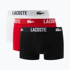 Bokserki męskie Lacoste 5H2393 3 pack black/red/white