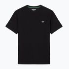 Koszulka tenisowa męska Lacoste TH0003 black/lamb's lettuce