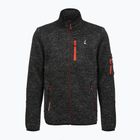 Bluza polarowa męska Aulp Navoy Melanged Knit black 1
