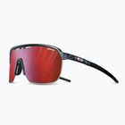 Okulary przeciwsłoneczne Julbo Frequency Reactiv High Contrast shiny translucent blue/black/red