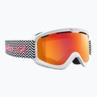 Gogle narciarskie Julbo June white/black/ goldange/flash red
