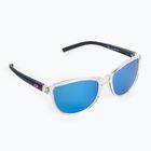 Okulary przeciwsłoneczne Julbo Idol Spectron gloss translucent shiny crystal/matt dark blue