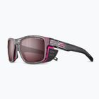 Okulary przeciwsłoneczne Julbo Shield M Polarized HD shint translu gray/fluo pink