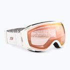 Gogle narciarskie damskie Julbo Luna Reactiv High Contrast white/flash pink