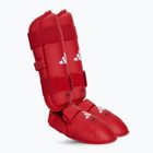 Ochraniacze na piszczele adidas WKF red