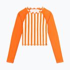 Longsleeve do pływania damski Picture Pearling 50+ lines orange