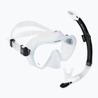 Zestaw do snorkelingu Aqualung Combo Nabul maska + fajka transparent/white
