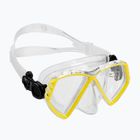 Maska do snorkelingu dziecięca Aqualung Cub transparent/yellow
