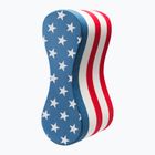 Deska do pływania TYR Pull Float USA red/navy