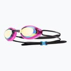 Okulary do pływania damskie TYR Blackhawk Racing Mirrored gold/ pink/ black