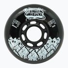 Kółka do rolek FR Skates Street Invaders Wheels 80mm/84A X4 black/black