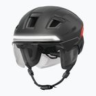 Kask rowerowy z kierunkowskazami ABUS Hyp-e Ace volcano titan