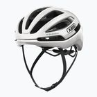 Kask rowerowy ABUS Taipan LED shiny white