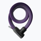 Zapięcie rowerowe ABUS Yarnit 4004K/110 midnight purple