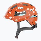 Kask rowerowy dziecięcy ABUS Smiley 3.0 orange monster