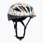Kask rowerowy dziecięcy ABUS Smooty 2.0 white smiley