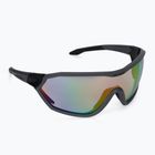 Okulary przeciwsłoneczne Alpina S-Way VM coal matt black/rainbow mirror