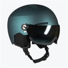Kask narciarski Alpina Arber Visor Q-Lite petrol/green matt