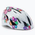 Kask rowerowy dziecięcy Alpina Pico pearl white/ flower gloss
