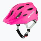 Kask rowerowy dziecięcy Alpina Carapax shocking pink matte